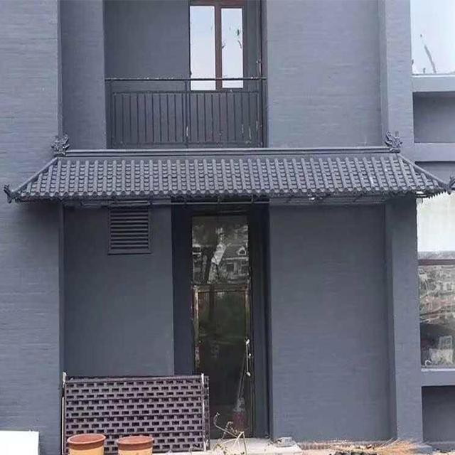 庭院仿古围墙瓦,室内门头装饰一体屋檐瓦,中式仿古一体装饰瓦