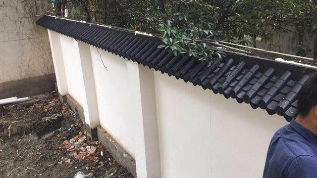 庭院仿古围墙瓦,室内门头装饰一体屋檐瓦,中式仿古一体装饰瓦